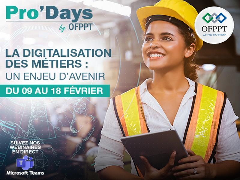 #MAROC_OFPPT_réinvente_les_Pro_Days: Un format 100% digital